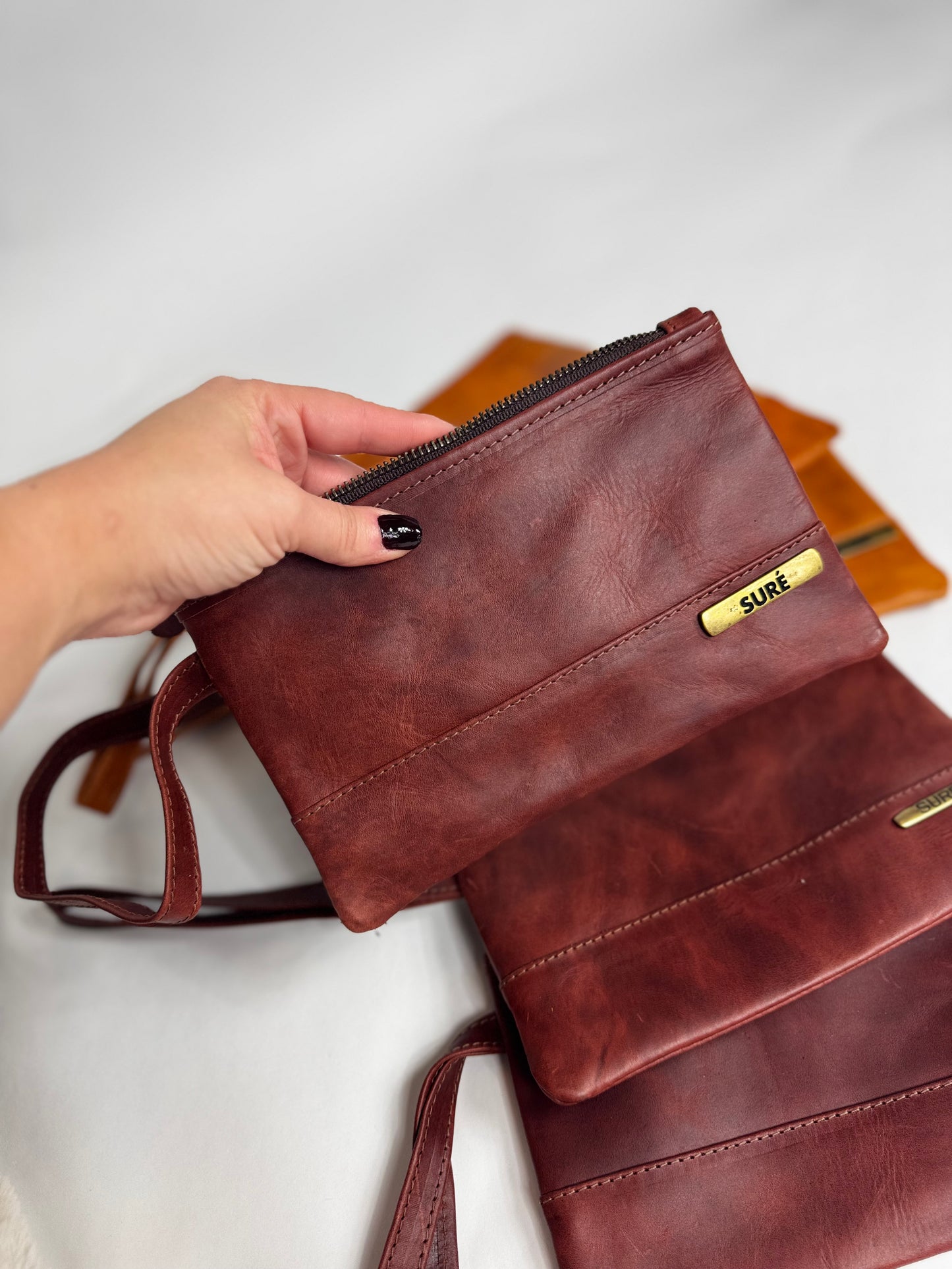 Leather Clutch