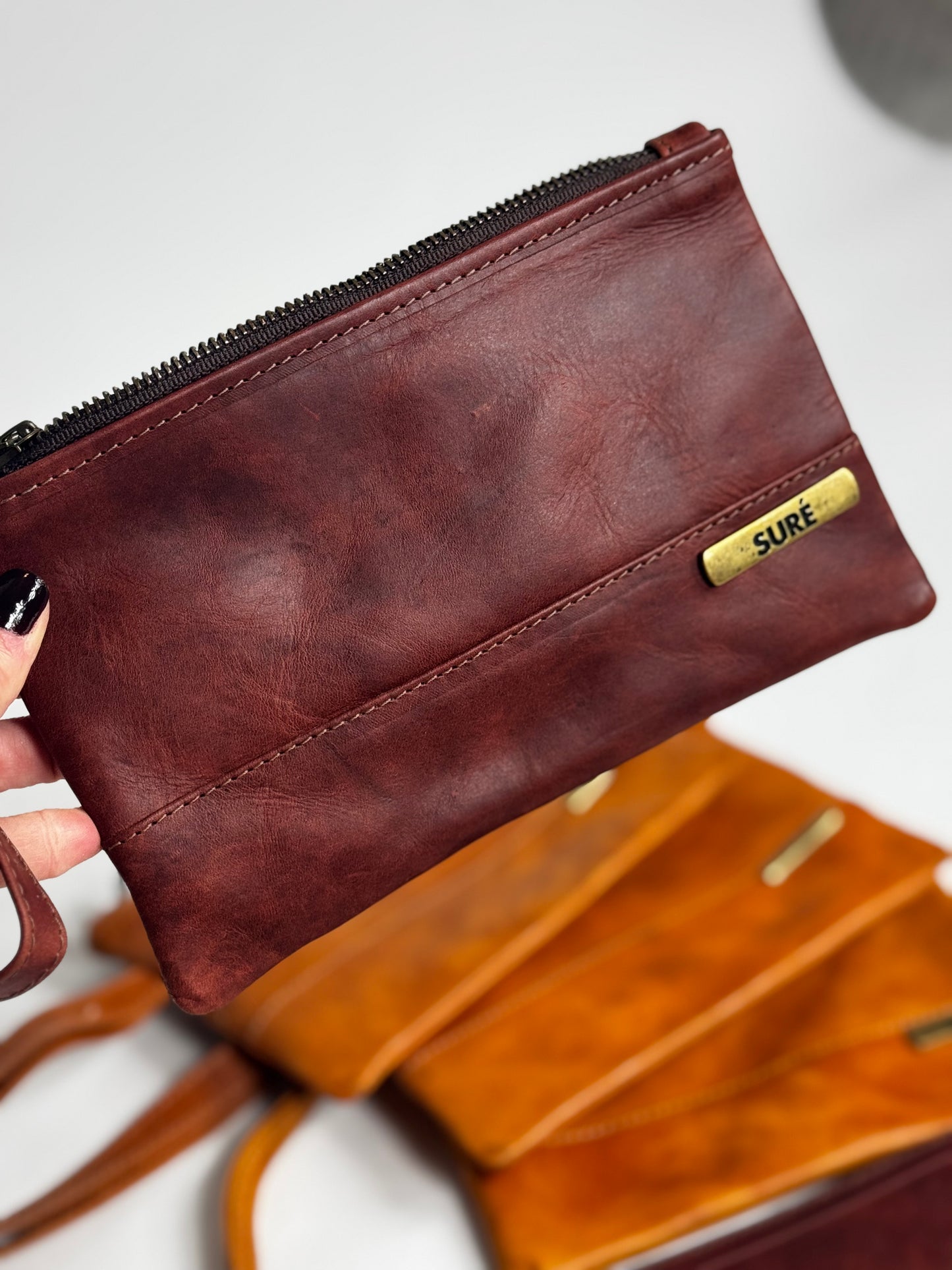 Leather Clutch