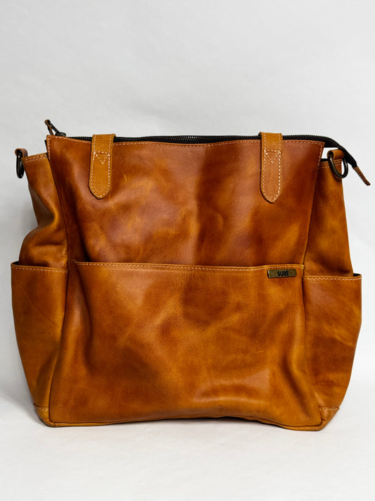 Genuine Leather Diaper Bag